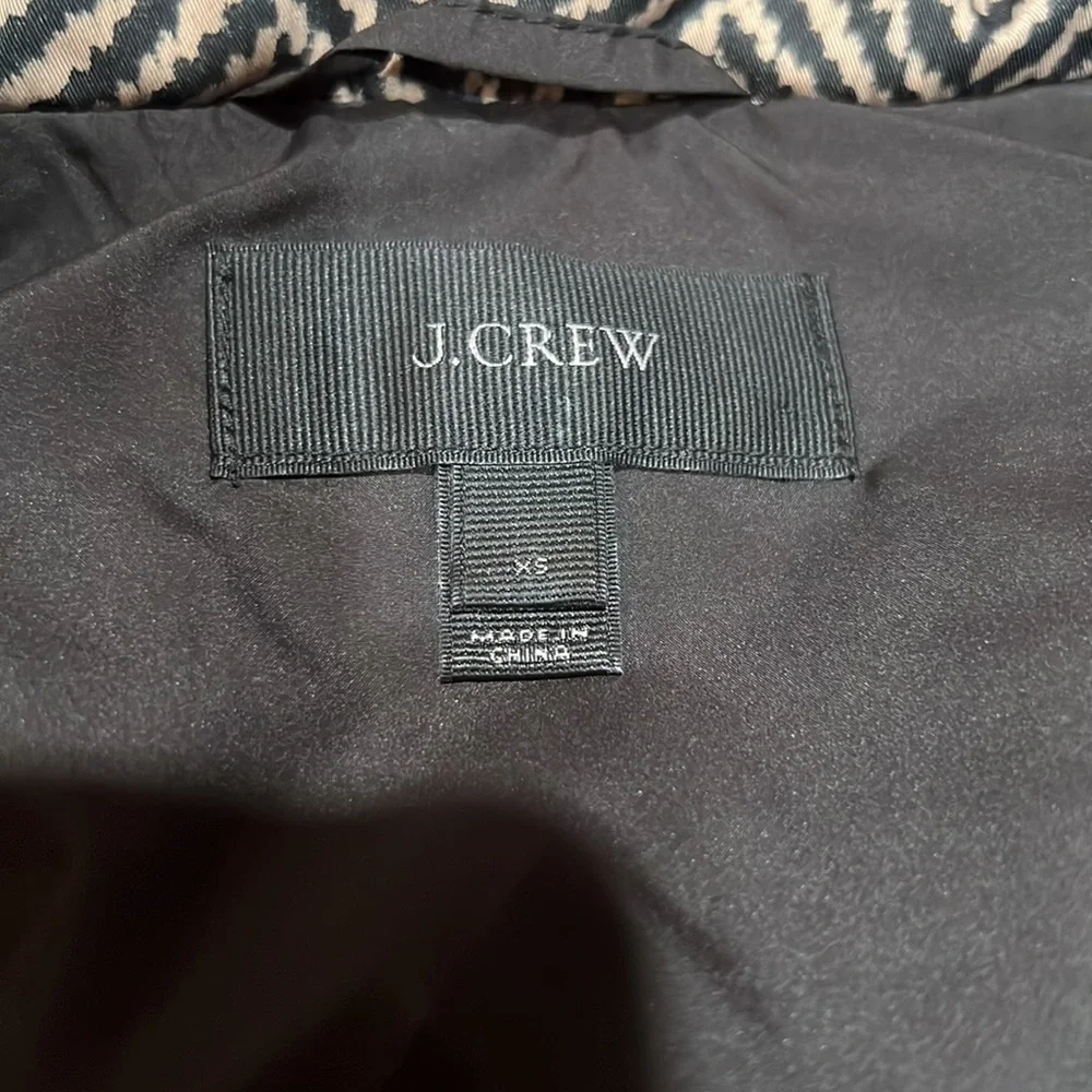 J Crew puffer vest, size extra‎ small